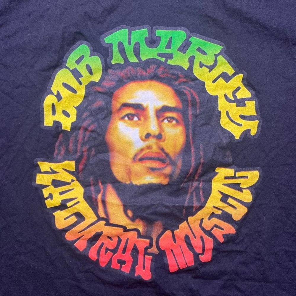 Vintage Bob Marley‎ double sided shirt